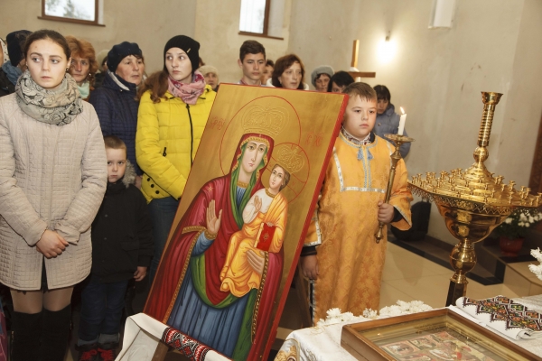 В храмі на Тернопільщині молитимуться до нової ікони (Фото)