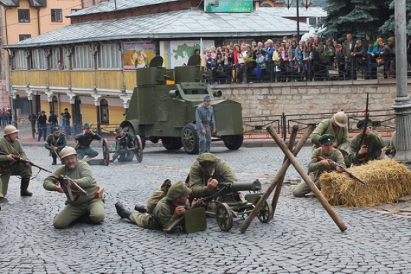 На Тернопільщині відтворили найуспішнішу наступальну операцію Української Галицької армії