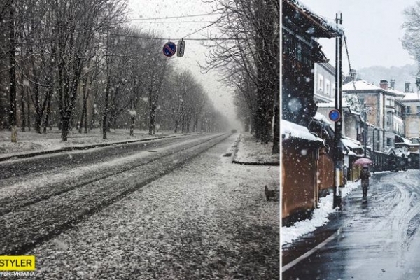 Знову зима? У мережі показали, як Україну замітає березневим снігом (Фото, відео)