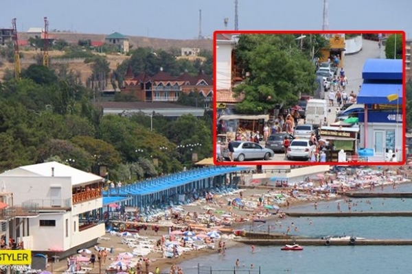 Кримчанин показав порожні пляжі відомого курортного міста (Фото) 