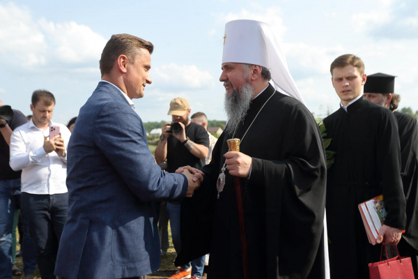 Голова Тернопільської облради Михайло Головко привітав на Тернопільщині митрополита Епіфанія